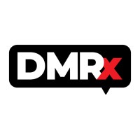 DMRx logo, DMRx contact details