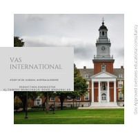 VAS International logo, VAS International contact details