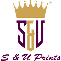 S&U Prints logo, S&U Prints contact details