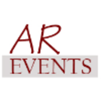 A R Events logo, A R Events contact details