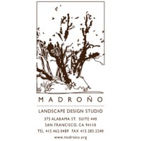 Madroño Landscape Design Studio, Inc. logo, Madroño Landscape Design Studio, Inc. contact details