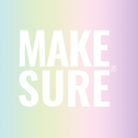 MAKE-SURE logo, MAKE-SURE contact details