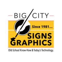 Big City Signs logo, Big City Signs contact details