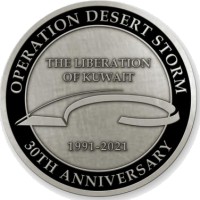 National Desert Storm War Memorial logo, National Desert Storm War Memorial contact details