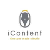 iContent logo, iContent contact details