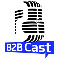 B2BCast logo, B2BCast contact details