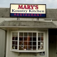 Mary's Kountry Kitchen logo, Mary's Kountry Kitchen contact details