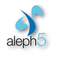 Aleph5 logo, Aleph5 contact details