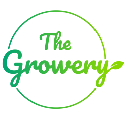 The Growery logo, The Growery contact details