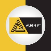 Align 1st logo, Align 1st contact details