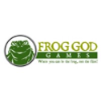 Frog God Games logo, Frog God Games contact details