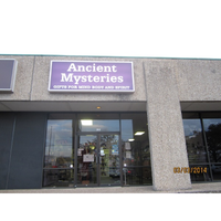 Ancient Mysteries logo, Ancient Mysteries contact details