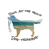 Paws at the Beach Dog Training logo, Paws at the Beach Dog Training contact details