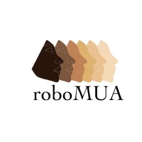 roboMUA logo, roboMUA contact details