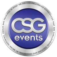 CSG Events logo, CSG Events contact details