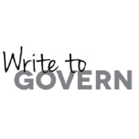 Write to govern logo, Write to govern contact details