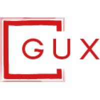 GUX logo, GUX contact details