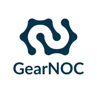 GearNOC logo, GearNOC contact details