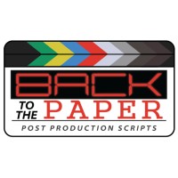 Back to the Paper logo, Back to the Paper contact details