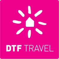 DTF travel logo, DTF travel contact details