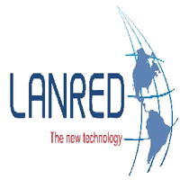 LANRED logo, LANRED contact details