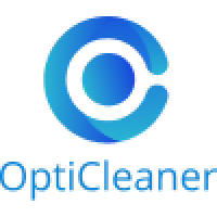 Opticleaner logo, Opticleaner contact details