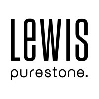 LEWIS | purestone. logo, LEWIS | purestone. contact details