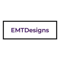 EMTDesigns logo, EMTDesigns contact details