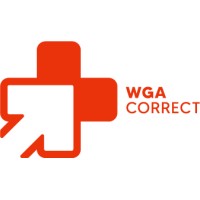 WGA Correct logo, WGA Correct contact details