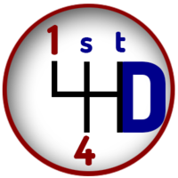 1st 4 Driving logo, 1st 4 Driving contact details