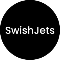 SwishJets logo, SwishJets contact details