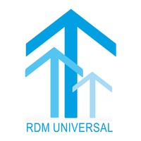 RDM Universal logo, RDM Universal contact details