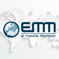 eMedia Monitor logo, eMedia Monitor contact details