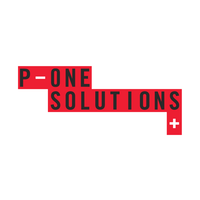 P-One Solutions logo, P-One Solutions contact details