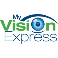 My Vision Express logo, My Vision Express contact details