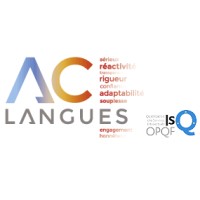 AC LANGUES logo, AC LANGUES contact details