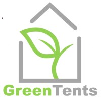 GreenTents logo, GreenTents contact details