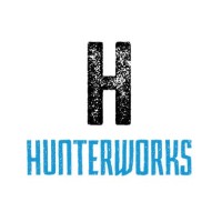 HunterWorks logo, HunterWorks contact details