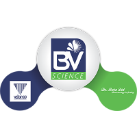 BV Science logo, BV Science contact details