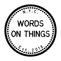 Words on Things NYC logo, Words on Things NYC contact details