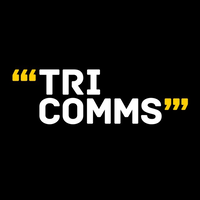 TriComms Group logo, TriComms Group contact details