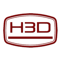 H3D Design logo, H3D Design contact details