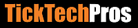 TickTechPros logo, TickTechPros contact details