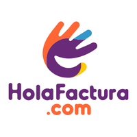 HolaFactura.com logo, HolaFactura.com contact details