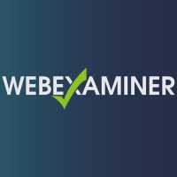 WEBEXAMINER logo, WEBEXAMINER contact details