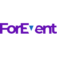 ForEvent logo, ForEvent contact details