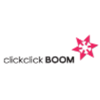 clickclickBOOM logo, clickclickBOOM contact details