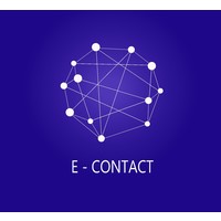 E-contact logo, E-contact contact details