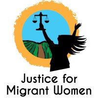 Justice for Migrant Women logo, Justice for Migrant Women contact details