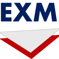 EXM logo, EXM contact details